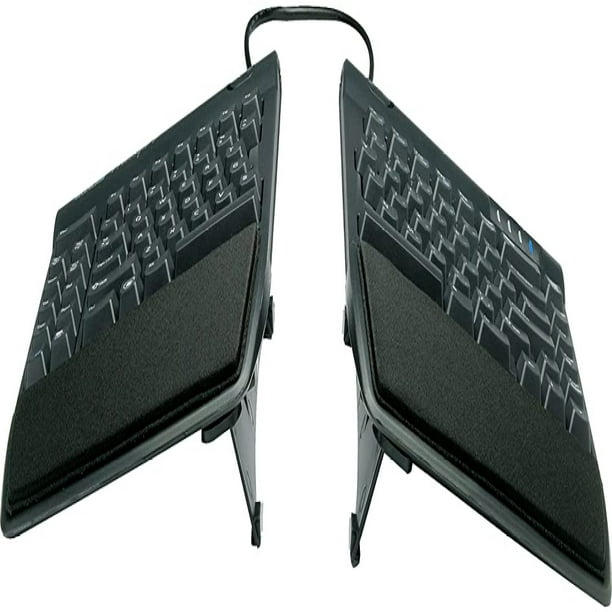 KB820PB-US KINESIS Freestyle2 Ergonomic Keyboard w/ VIP3 Lifters for PC 9 Separation 